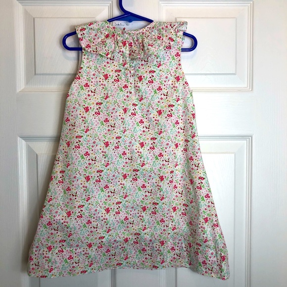 The Oaks Apparel Floral Lined  Girls Dress Size 4 - Picture 8 of 8